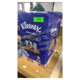 12 cubes of Kleenex boxes