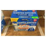 Kirkland draw string scented kitchen bags 13 gal