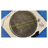 1881-CC Morgan dollar