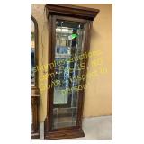 Curio cabinet w/ (4) glass shelves