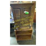Tv stand w/ wheels,  floor cabinet