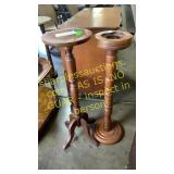 Wooden plant stands