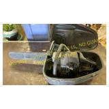 Craftsman chainsaw in case