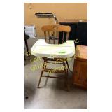 Antique fisher price high chair