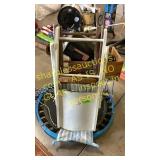 Folding chairs, swing, mailbox, miscellaneous