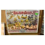 Framed advertisement