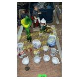 Liquor decanters and glass ware