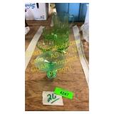 Green Glassware