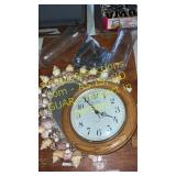 Clock, shell mirror and miscellaneous