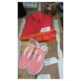 Xl Columbia jacket,Puma size 9.5 tennis shoes