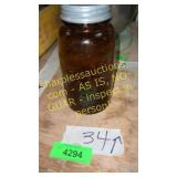 1858 Amber Jar