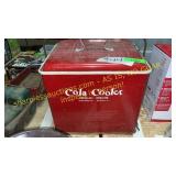 Coca-Cola fiberglass insulated cooler