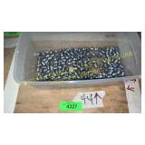 Container of lead Ammo points