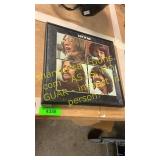 Framed Beatles "Let it Be" album cover