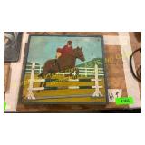 Carved & painted decor