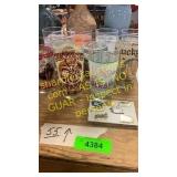 Kentucky Derby glasses & pins