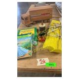 Hon wooden truck, misc. books & toys