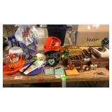 Misc. items, Halloween, & decorations, lamp, etc.