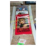 2- Plaboy calendars and a magazine
