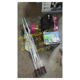 Heater, walk-in talkies, miscellaneous