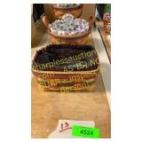 3- longaberger baskets