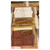 3- molds Longaberger pottery