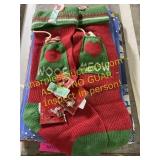 Boxes, stockings, earrings