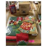 Gift boxes, cards, stockings, Catboy inflatable