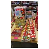 Holiday light up tree, gift wrap, blow up, etc.