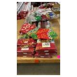 Holiday gift wrap & bows