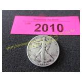 High grade 1934 S Walking Liberty half dollar