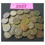 Bag of high grade Wheat pennies