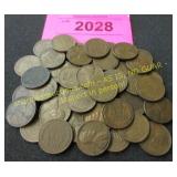 Bag of high grade Wheat pennies