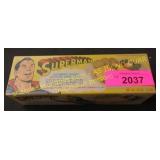 Rare Superman Clearfield Cheese box