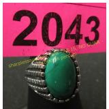 Large synthetic turquoise man