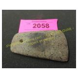 Native American Indian artifact gorget