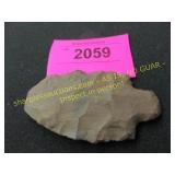 One Native American Indian arrowhead artifacts