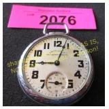 Vintage railroad special pocket watch train on