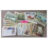 Box lot vintage post cards