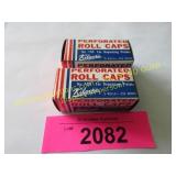 Two vintage Kilgore cap gun caps original boxes