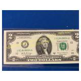 2017 two dollar bill