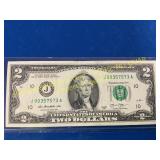 2013 two dollar bill
