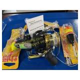 3- thill blip floats and Sahara 1000 fl clam reel