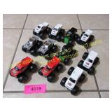 Lot of pop the top 4x4 Monster truck toys