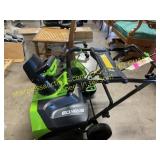 Green works pro 60V snowblower