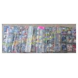 Collection 1987 to 1990 Sheets of Sports Cards
