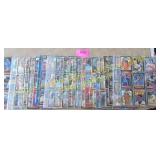 Collection 1987 to 1990 Sheets of Sports Cards