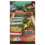 Plasticville sets, and other toy farming pieces