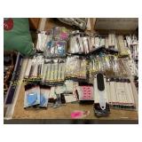 Assorted beauty products