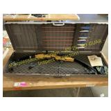 Bow and arrows in case